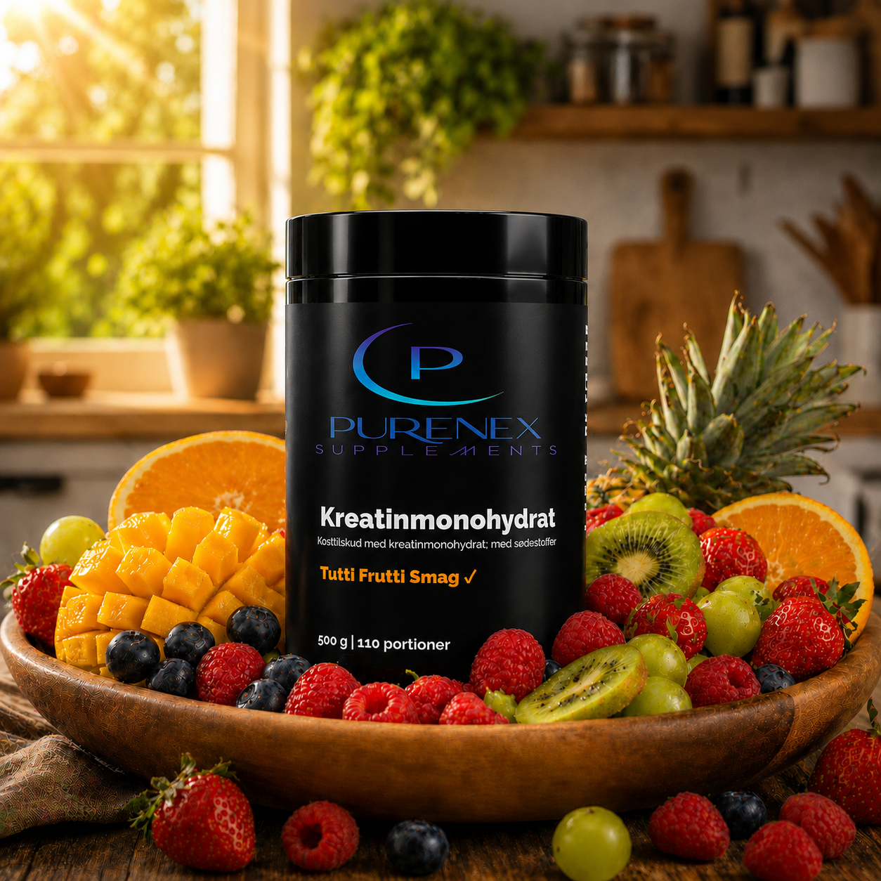 Kreatinmonohydrat Tutti Frutti – 500 g.