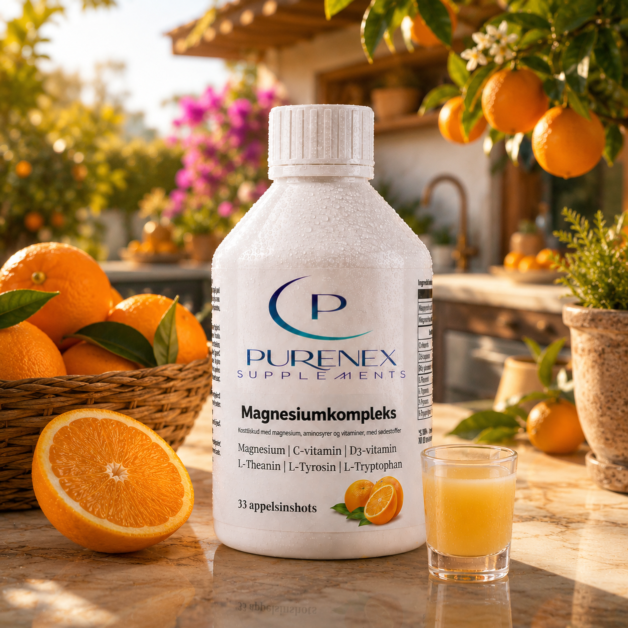 Magnesium Komplex Shots Plus+ 500 ml.