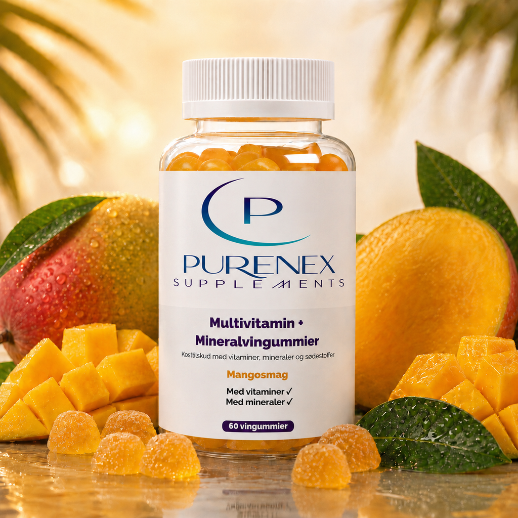 Multivitamin + mineral vingummier – 60 stk.