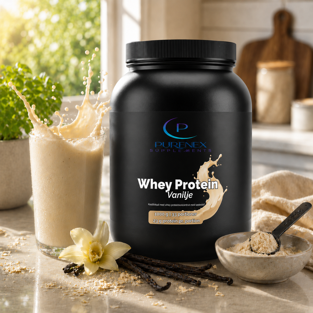 Premium Whey Protein Vanilje - 1000 g.